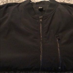 H&M - Bomber Jacket - Black - Never Worn